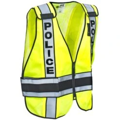 Occunomix Vests: Men's Deluxe LUX DPSP DOR High Viz Mesh Police Vest 5 Occunomix Vests: Men's Deluxe LUX DPSP DOR High Viz Mesh Police Vest -Work Clothes Discount Store occunomix lux dpsp dor r 01