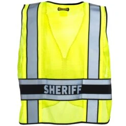 Occunomix Vests: Men's LUX DPSS DOR High Viz Sheriff Safety Vest