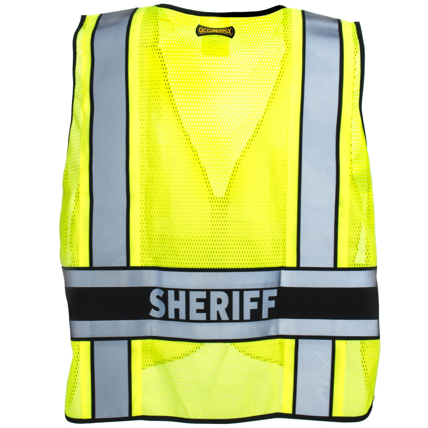 Occunomix Vests: Men's LUX DPSS DOR High Viz Sheriff Safety Vest 1 Occunomix Vests: Men's LUX DPSS DOR High Viz Sheriff Safety Vest