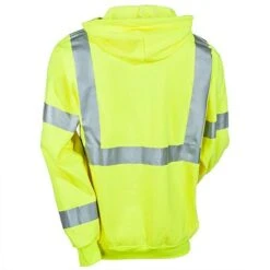 Occunomix Sweatshirts: Men's LUX SWT3FR Flame Resistant Hi Vis Sweatshirt