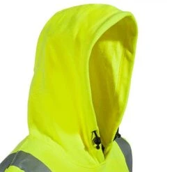 Occunomix Sweatshirts: Men's LUX SWT3FR Flame Resistant Hi Vis Sweatshirt -Work Clothes Discount Store occunomix swt3fr ym h 01