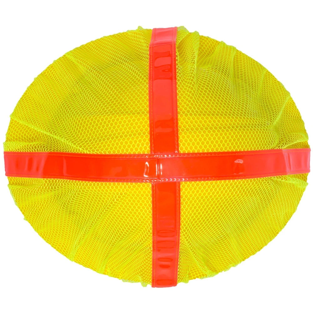 Occunomix Hat Covers: Hi-Vis V869 FB Y Yellow Full Brim Hard Hat Cover 3 Occunomix Hat Covers: Hi-Vis V869 FB Y Yellow Full Brim Hard Hat Cover - Image 3