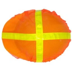 Occunomix Hat Covers: High-Visibility V896 R O Orange Hard Hat Cover 5 Occunomix Hat Covers: High-Visibility V896 R O Orange Hard Hat Cover -Work Clothes Discount Store occunomix v896 r o t 01