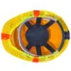 Occunomix Hat Covers: Hi-Vis V896 R Y Yellow Mesh Safety Hard Hat Cover