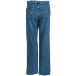 Red Kap Jeans: Men's Stonewashed Cotton Denim PD60 SW Heavyweight Jeans -Work Clothes Discount Store pd60sw2 redcapb 01 2