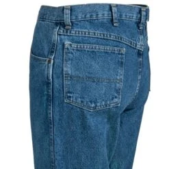 Red Kap Jeans: Men's Stonewashed Cotton Denim PD60 SW Heavyweight Jeans -Work Clothes Discount Store pd60sw2 redcapl 01 2