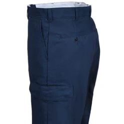 Red Kap Pants: Men's PT88 Lightweight Navy Cargo Work Pants -Work Clothes Discount Store pt88nv2 redkapl 01 2