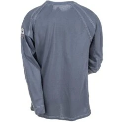 Bulwark Shirts: Men's Charcoal QT32 CH Flame-Resistant IQ Long Sleeve Shirt -Work Clothes Discount Store qt321