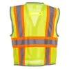 Radians Vests: Unisex High Visibility SV6H G Green ANSI Class 2 Pocketed Vest