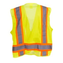 Radians Vests: Green Hi Vis SV6G Two Tone Surveyor Type R Class 2 Safety Vest 5 Radians Vests: Green Hi Vis SV6G Two Tone Surveyor Type R Class 2 Safety Vest -Work Clothes Discount Store radians sv6g 3