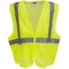Radians Vests: Green Hi Vis SVE1 2ZGM Economy Type R Class 2 Safety Vest