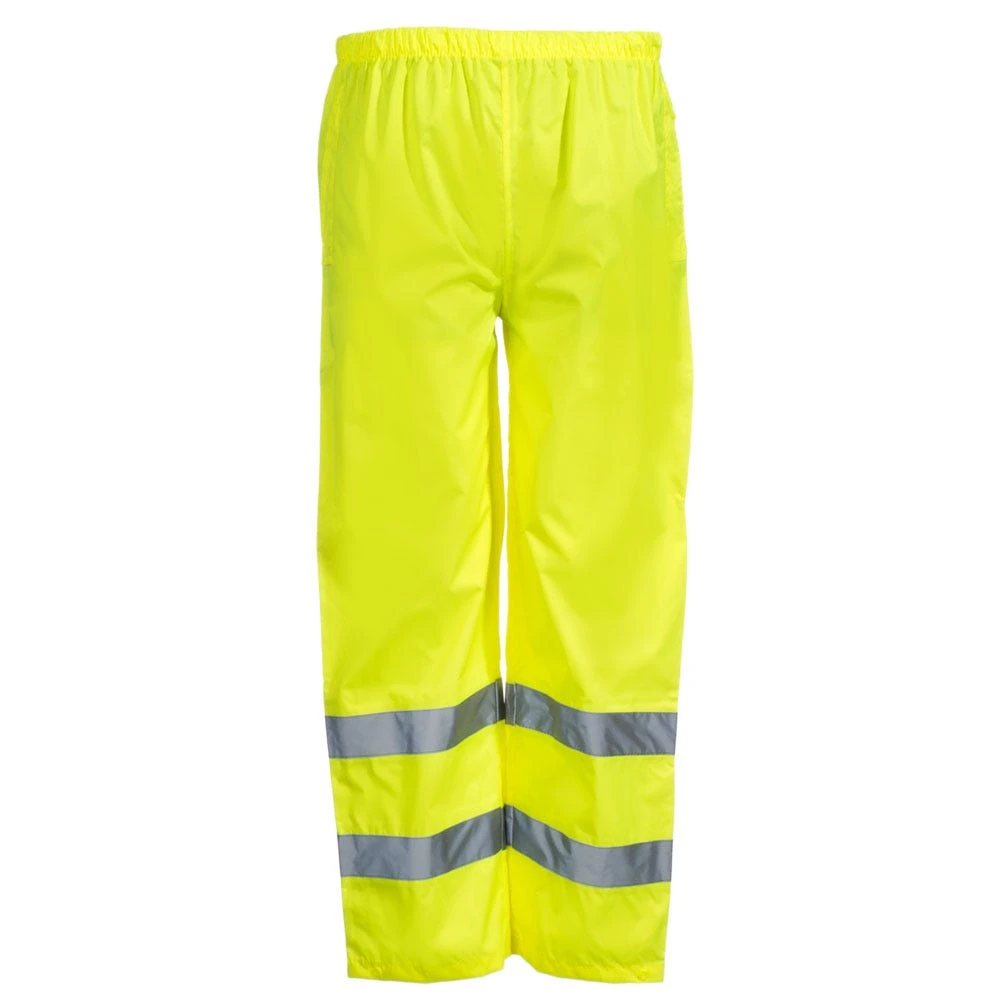 Radians Pants: Unisex RW10 ES1Y ANSI Class E Hi Vis Weatherproof Rain Pants 2 Radians Pants: Unisex RW10 ES1Y ANSI Class E Hi Vis Weatherproof Rain Pants - Image 2