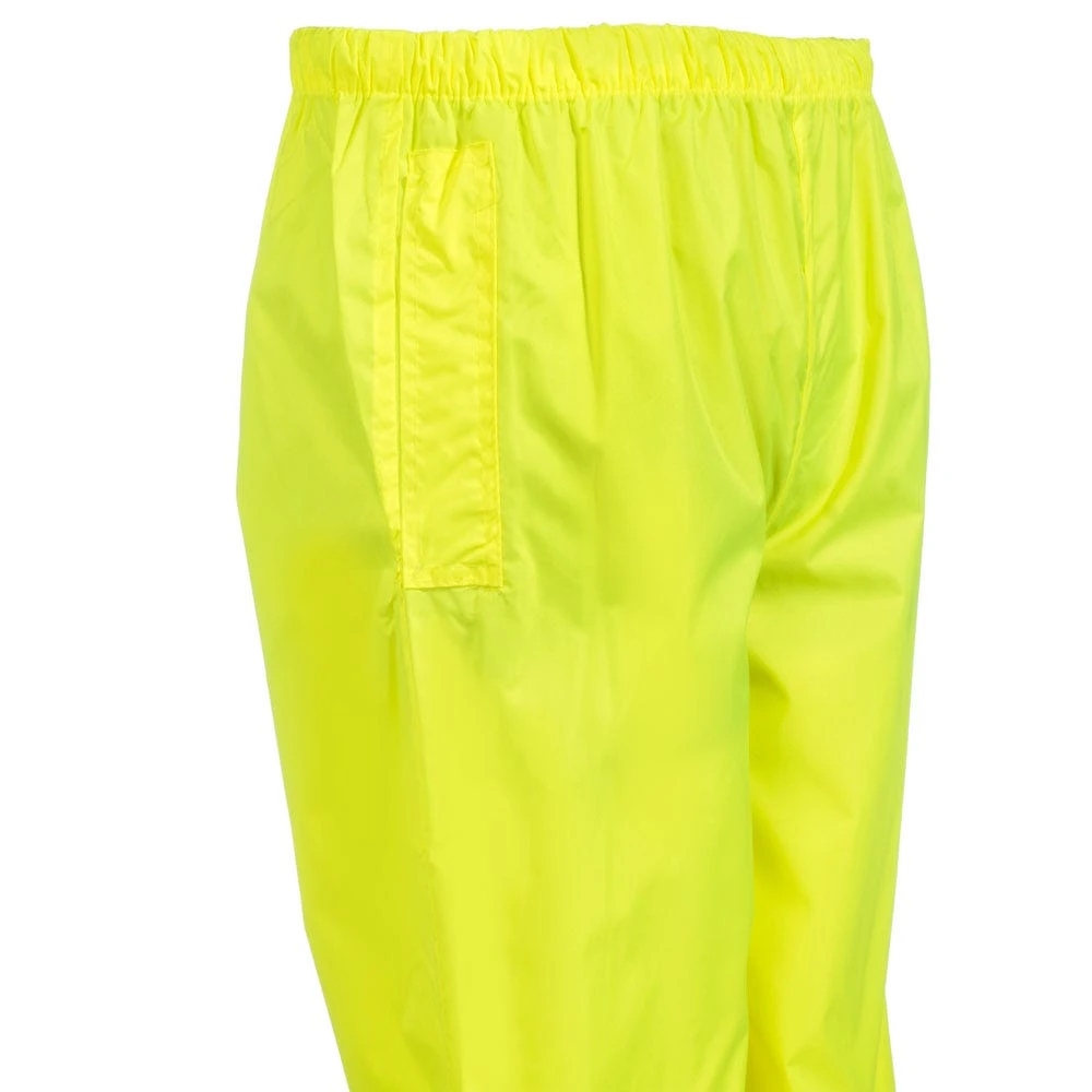 Radians Pants: Unisex RW10 ES1Y ANSI Class E Hi Vis Weatherproof Rain Pants 4 Radians Pants: Unisex RW10 ES1Y ANSI Class E Hi Vis Weatherproof Rain Pants - Image 4