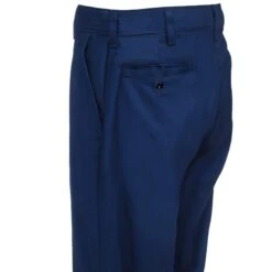 Red Kap Pants: Men's PC20 NV Navy Blue Wrinkle-Resistant Cotton Work Pants -Work Clothes Discount Store red kap pl20nv l 01