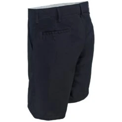 Red Kap Shorts: Men's PT26 BK Black Plain Front Twill Shorts 6 Red Kap Shorts: Men's PT26 BK Black Plain Front Twill Shorts -Work Clothes Discount Store red kap pt26bko l 01