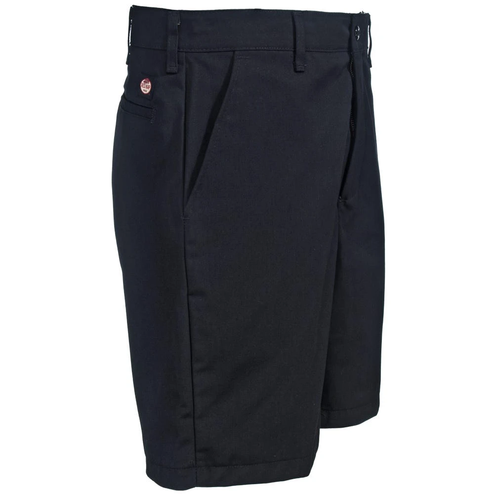 Red Kap Shorts: Men's PT26 BK Black Plain Front Twill Shorts 1 Red Kap Shorts: Men's PT26 BK Black Plain Front Twill Shorts