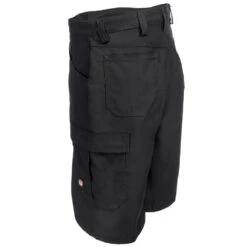 Red Kap Shorts: Men's PT4A BK Black Performance Cargo Shop Shorts -Work Clothes Discount Store red kap pt4abk3 l 01