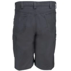 Red Kap Shorts: Men's PT4A CH Grey Performance Cargo Shop Shorts -Work Clothes Discount Store red kap pt4ach3 b 01
