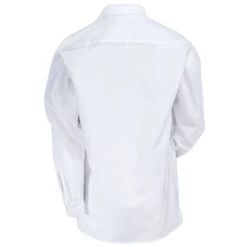 Red Kap Shirts: Men's SP14 WH White Long-Sleeve Industrial Work Shirt -Work Clothes Discount Store red kap sp14wh b 01