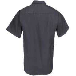 Red Kap Shirts: Men's SP24 CH Grey Short-Sleeve Industrial Work Shirt -Work Clothes Discount Store red kap sp24ch b 01