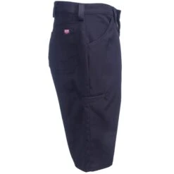 Red Kap Shorts: Men's PT4L BK Lightweight Ripstop Black Crew Shorts 6 Red Kap Shorts: Men's PT4L BK Lightweight Ripstop Black Crew Shorts -Work Clothes Discount Store red kap pt4lbk 3