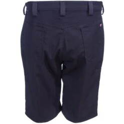 Red Kap Shorts: Men's PT4L BK Lightweight Ripstop Black Crew Shorts