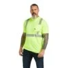 Ariat Rebar Workwear: Men's 10039196 Hi-Vis Yellow ANSI T-Shirt