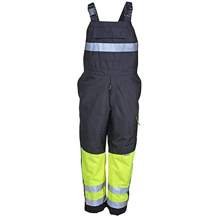 Occunomix Overalls: SP BIB YLW Reflective Waterproof Insulated Bib Overalls 2 Occunomix Overalls: SP BIB YLW Reflective Waterproof Insulated Bib Overalls - Image 2