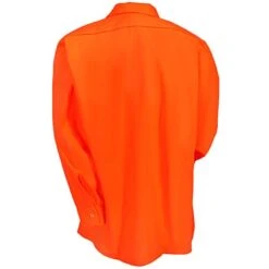Red Kap Shirts: Men's SS14 OR High Visibility Orange Work Shirt -Work Clothes Discount Store ss140r2 redkapb 01