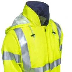 Tingley Coats: Men's C44122 Hi Vis Yellow Eclipse Waterproof FR Coat -Work Clothes Discount Store tingley c44122 md eclipse cd 01