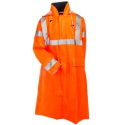 Tingley Coats: Waterproof Men's C44129 Orange FR Eclipse High Vis Coat 8 Tingley Coats: Waterproof Men's C44129 Orange FR Eclipse High Vis Coat -Work Clothes Discount Store tingley c44129 long f 01