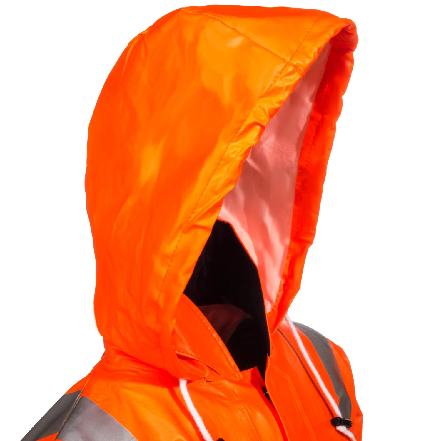 Tingley Coats: Waterproof Men's C44129 Orange FR Eclipse High Vis Coat 2 Tingley Coats: Waterproof Men's C44129 Orange FR Eclipse High Vis Coat - Image 2