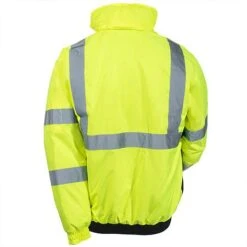 Tingley Jackets: Men's High-Visibility Waterproof J26112 Insulated Hooded Jacket -Work Clothes Discount Store tingley j26112 b 01