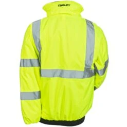 Tingley Jackets: Men's J26172 Yellow Waterproof High Visibility Bomber Jacket 9 Tingley Jackets: Men's J26172 Yellow Waterproof High Visibility Bomber Jacket -Work Clothes Discount Store tingley j26172 b 01