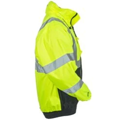Tingley Jackets: Men's J26172 Yellow Waterproof High Visibility Bomber Jacket