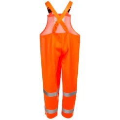 Tingley Overalls: High Vis Orange FR O44129 Men's Waterproof Eclipse Overalls -Work Clothes Discount Store tingley o44129 b 01
