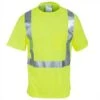Tingley Shirts: Men's Lime Hi-Vis S75022 Short-Sleeve Tee Shirt