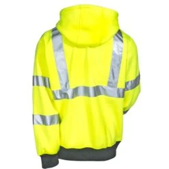 Tingley Sweatshirts: Men's S78322 Hi-Viz Yellow Job Sight Class 3 Pullover Hoodie -Work Clothes Discount Store tingley s78322 b 01 1