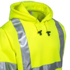 Tingley Sweatshirts: Men's S78322 Hi-Viz Yellow Job Sight Class 3 Pullover Hoodie -Work Clothes Discount Store tingley s78322 cd 01 1