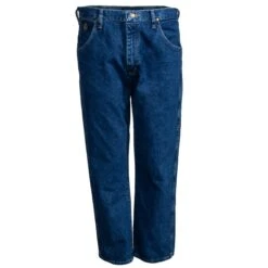Wrangler Jeans: Men's Cowboy Cut 47MWZ PW Regular Fit Prewashed Jeans -Work Clothes Discount Store wp 32