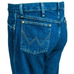 Wrangler Jeans: Men's Cowboy Cut George Strait 13MGS HD Original Fit Jeans -Work Clothes Discount Store wrangler 13mgshd l 01