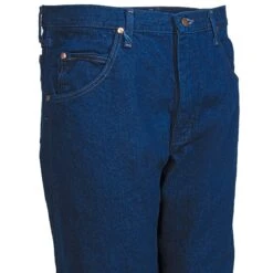 Wrangler Jeans: Men's Cowboy Cut 31MWZ PW Prewashed Indigo Relaxed Fit Jeans -Work Clothes Discount Store wrangler 31mwzpw r 01