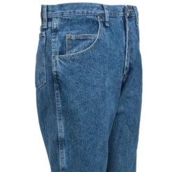 Wrangler Jeans: Men's Grey Indigo 35001 GI Rugged Wear Relaxed Fit Work Jeans -Work Clothes Discount Store wrangler 35001gi r 01