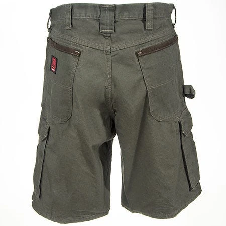 Wrangler Riggs Shorts: Men's Loden Green 3W360 LD Cotton Ripstop Ranger Shorts 4 Wrangler Riggs Shorts: Men's Loden Green 3W360 LD Cotton Ripstop Ranger Shorts - Image 4