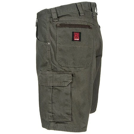 Wrangler Riggs Shorts: Men's Loden Green 3W360 LD Cotton Ripstop Ranger Shorts 3 Wrangler Riggs Shorts: Men's Loden Green 3W360 LD Cotton Ripstop Ranger Shorts - Image 3
