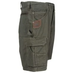 Wrangler Riggs Shorts: Men's Loden Green 3W360 LD Cotton Ripstop Ranger Shorts