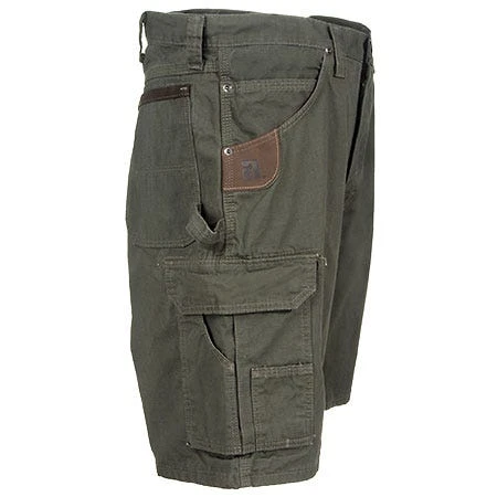 Wrangler Riggs Shorts: Men's Loden Green 3W360 LD Cotton Ripstop Ranger Shorts 1 Wrangler Riggs Shorts: Men's Loden Green 3W360 LD Cotton Ripstop Ranger Shorts