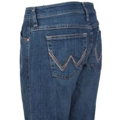 Wrangler Jeans: Women's Tuff Buck WRQ20 TB Q-Baby Ultimate Riding Jeans -Work Clothes Discount Store wrangler wrq20 tb l 01