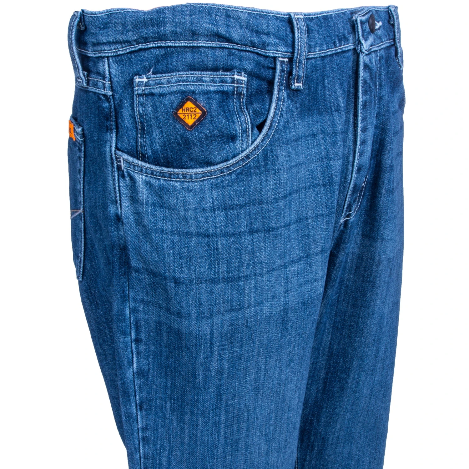 Wrangler 20X Jeans: Men's Flame Resistant Midstone FR42MWM Vintage Boot Cut Jeans 2 Wrangler 20X Jeans: Men's Flame Resistant Midstone FR42MWM Vintage Boot Cut Jeans - Image 2