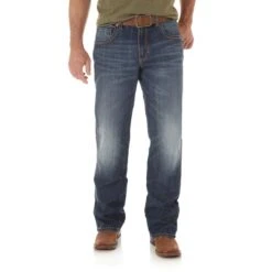 Wrangler Jeans: Men's WRT20JH Jackson Hole Wrangler Retro Boot Cut Jean